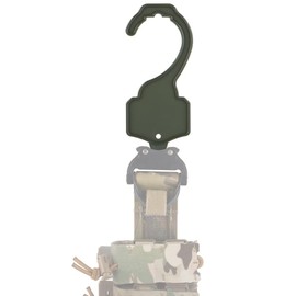 Tactical Belt Hanger for Cobra-Buckle Belts Airsoft Waistbelt Storage Display Accessories Hook (OD)