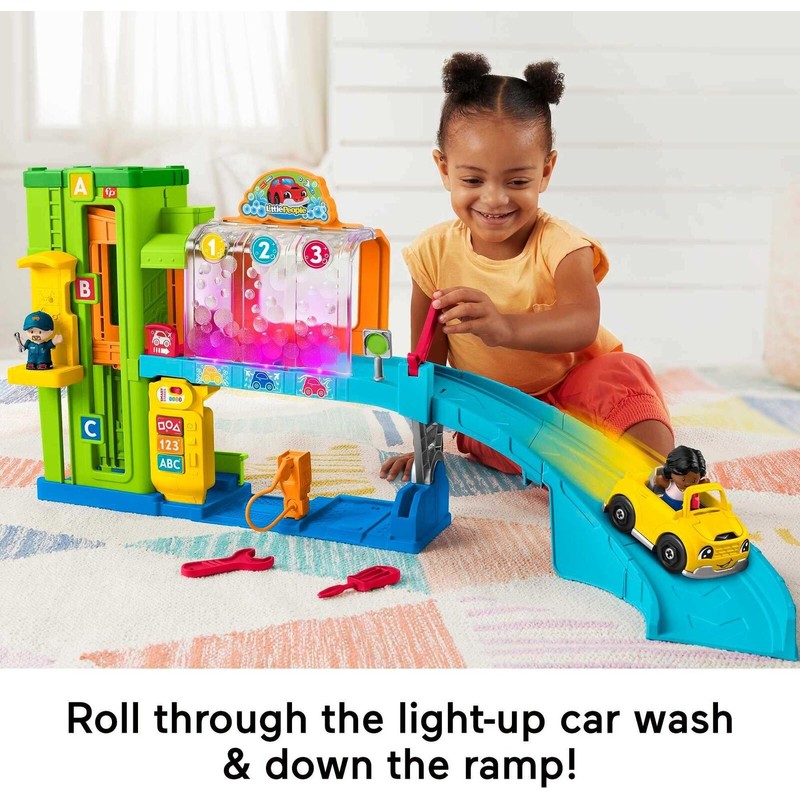 Fisher-Price Fisher Price Light Up Learning Garage Interactive Toy Vehicle