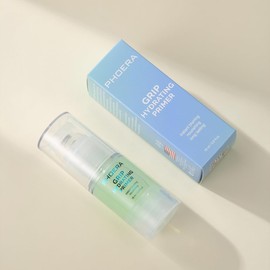 Grip Hydrating Primer, Longlasting 12hr Face Makeup Primer with Hyaluronic Acid for Smoothing Skin & Gripping Makeup, Moisturises, Primes and Brightens, Clear for all Skin Tones