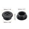 uxcell Cable Cord Grommet, 1" Inch (25mm) Desk Grommet Flexible
