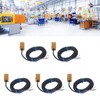 5Pcs Approach Sensor Inductive Proximity Switch 2 Wire NO IP65
