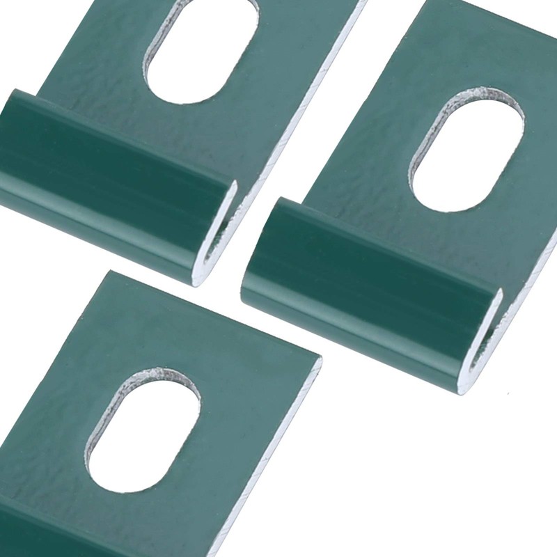 10Pcs Base Clips, Greenhouse Attaches Aluminium Fixings Hooks for Greenhouse