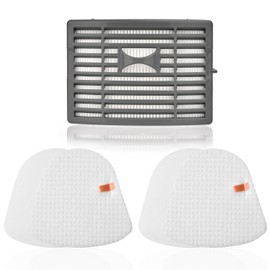 Anewise Filter Replacement for Shark Navigator NV586 NV581 NV581Q NV585 NV580 Powered Lift Away DLX Upright Vacuum, 1 HEPA Post Filter +2 Foam & Felt Filters, Compare to Part # XFFT580 & XHEP580