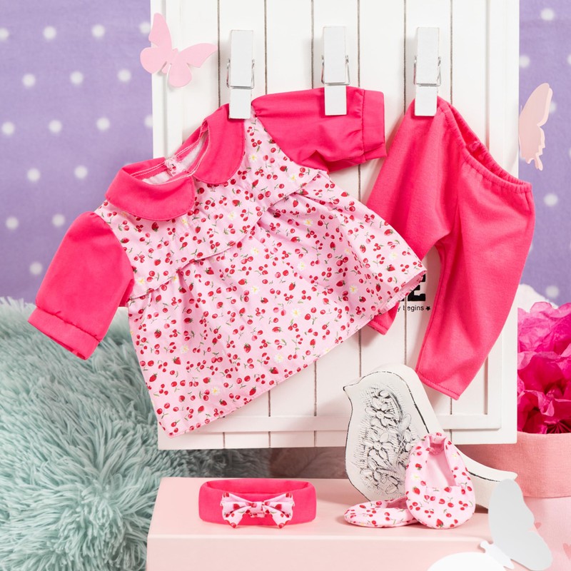 Bayer Design 8461900 Doll Clothes Set for Dolls, 42-46 cm