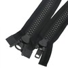 Leekayer #10 84 Inch Zippers for Sewing Different Slider Two