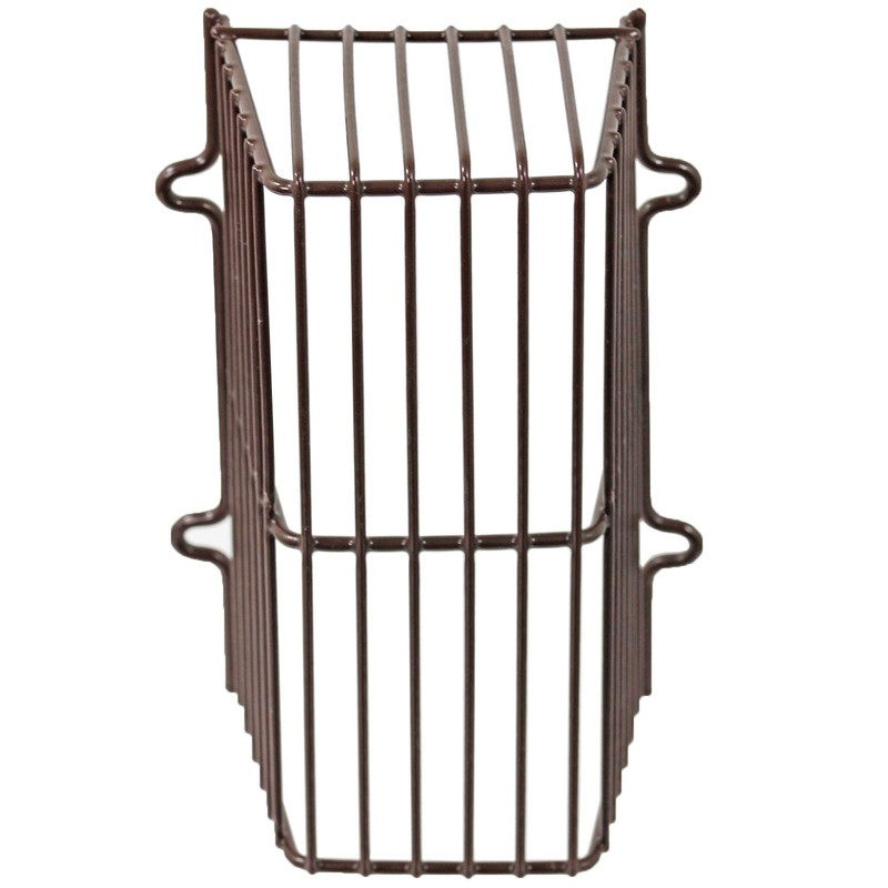 Spares2go Universal Plastic Coated CCTV Camera Guard Security Light Cage