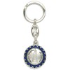 Generico 50.500.31 026BASBLU Key Ring Round Tip Glazed Blue Blessed