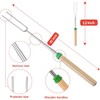 Mluchee 8Pack Marshmallow Roasting Sticks Smores Skewers for Fire Pit