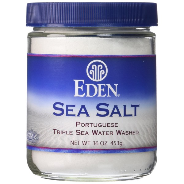 Eden Foods Sea Salt, Portuguese, 16-Ounce