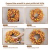 VioletEverGarden Fall Wreaths for Front Door, 28 Inch Large Fall