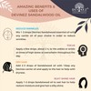 Devinez Sandalwood (Chandan) Essential Oil, 100% Pure, Natural & Undiluted,