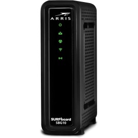 ARRIS SURFboard SBG10 DOCSIS 3.0 16x4 Gigabit Cable Modem & AC1600 Wi-Fi Router