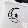 Decal Stickers of Surf Sup Sticker (Black) (Set of 2)