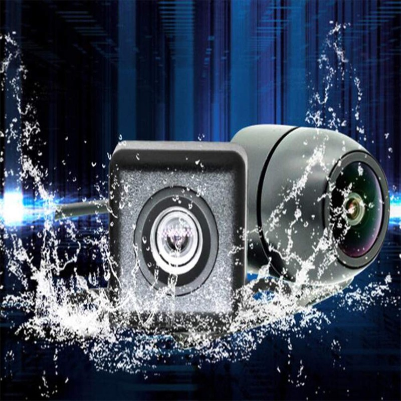 Riloer Motorcycle Driving Recorder, Portable Dual Lens Camera, Waterproof 3