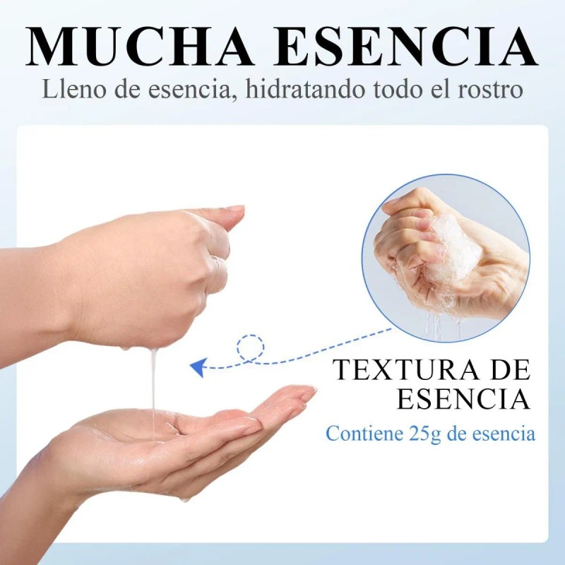 🔥 Mascarilla hidratante de 19 piezas mascarilla de colágeno Vitaminas