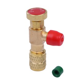 HOTEISON Air Conditioner R410a Gas Charge Valve, 5/16" SAE Male x 5/16" SAE Female
