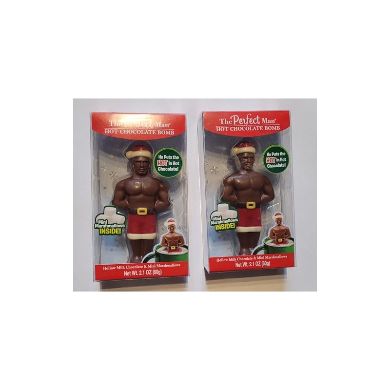 The Perfect Man Hot Chocolate Melting Figure with Marshmallows (2