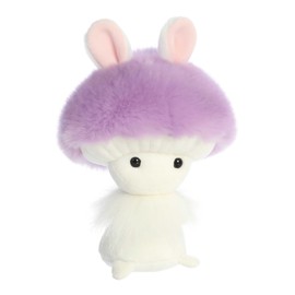 Aurora® Vibrant Spring Fungi Friends™ Stuffed Animal - Decorative Companion - Endless Fun - Violet 6 Inches