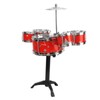 Toddler Jazz Drum Kit Hand Eye Coordination High Safety Sturdy