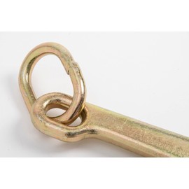 Hi-Gear Products 15" Inch J Hook Heavy Duty Grade G70 Tow Axle Strap Wrecker Roll Back Clevis 5400# Made by Alfa Wheels