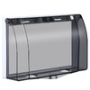 TOPPERFUN Tapa de Enchufe Impermeable, 19.00x11.50x4.50cm Tapa de Enchufe de