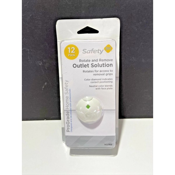 Safety 1st New Sealed "Safety 1st" 12 Pack ProGrade Rotate