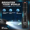 Elite Fusion Compact LED Flashlight 2-Pack, Bright Everyday Light for