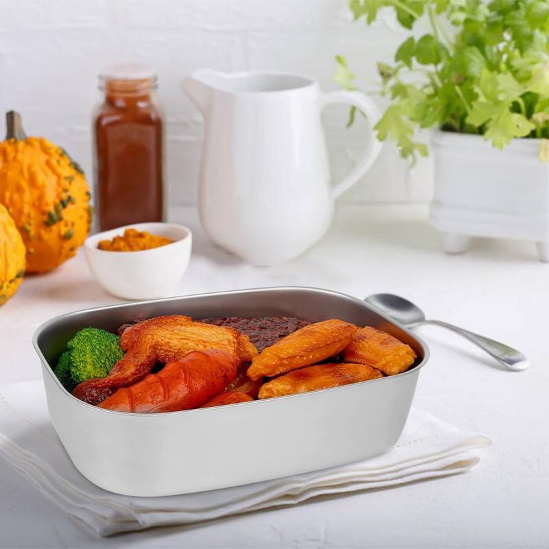 Linkidea Electric Lunch Box, 304 Stainless Steel Lining, No Compartments,