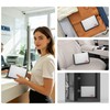 JUNDUN 6400℉ Foldable Small Fireproof Money Bag with 2 Pockets