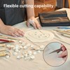 QITIUNLXY Linen Pottery Table Cloth - 100x150cm Absorbent & Durable