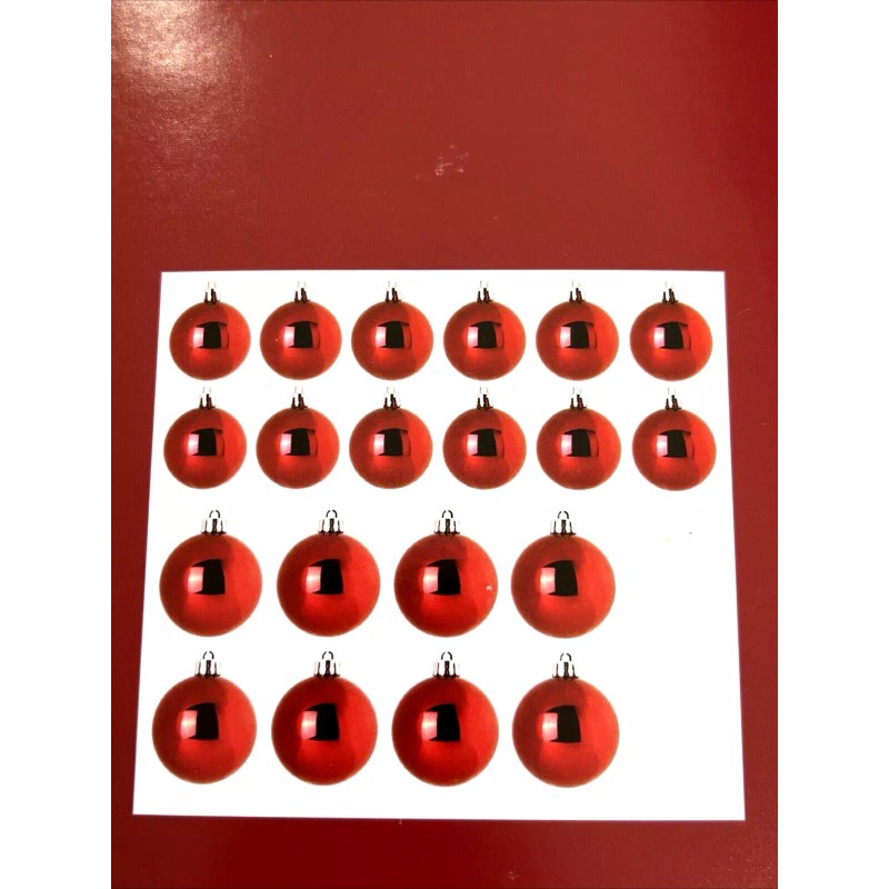 IKEA New IKEA VINTERFINT Decoration Ball Bauble Set of 20