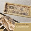 Wood Carving Spoon Blank Beech and Walnut Wood Unfinished Wooden