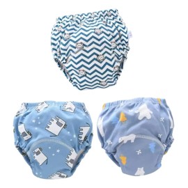 3 Pañales Calzones Ecológico Entrenador De Tela Oferta