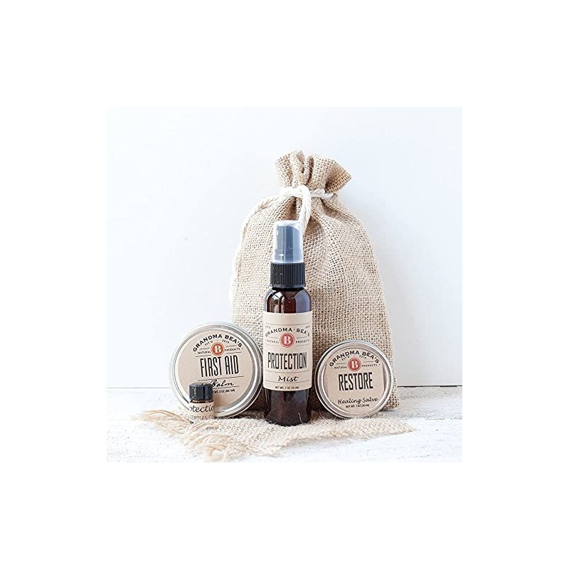 Grandma Bea's Natural Products Gentle Care Wellness First Aid Travel
