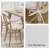 idee-home Chair Cushions for Dining Chairs Set 4, Windsor Seat