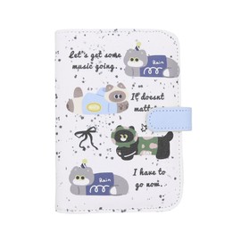 Cute Travel Passport Cover Case with Document Storage Pocket Rfid Passport Holder Organizer Wallet for Women Teens Girls