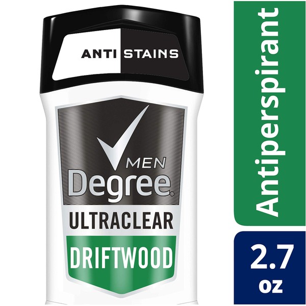 Degree Mens Deo Advanced Protection Ultra Clear Anti-perspirant Deodorant, Black+white Driftwood, 2.7 Ounce