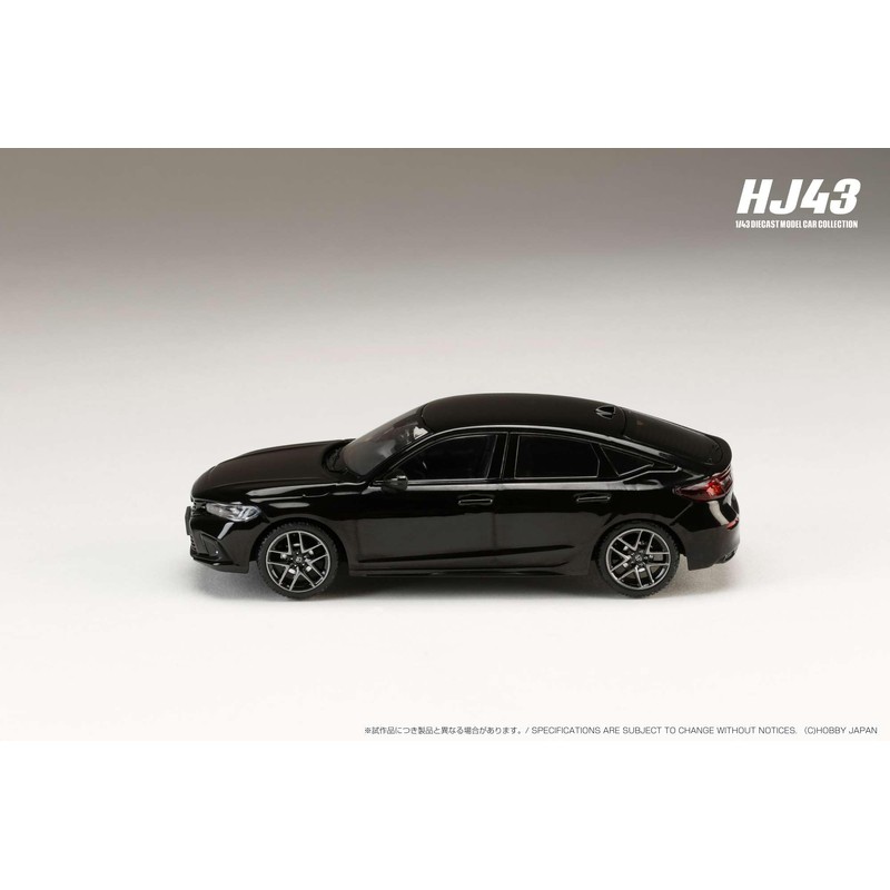 HobbyJAPAN HJ43 1/43 Honda CIVIC (FL4) e: HEV Crystal Black