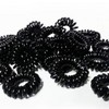 20 spring-shaped hair band elastics Hair ties black 10 mixed colors 10 5ea
