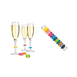 Tescoma Party ring UNO VINO, 12 colours