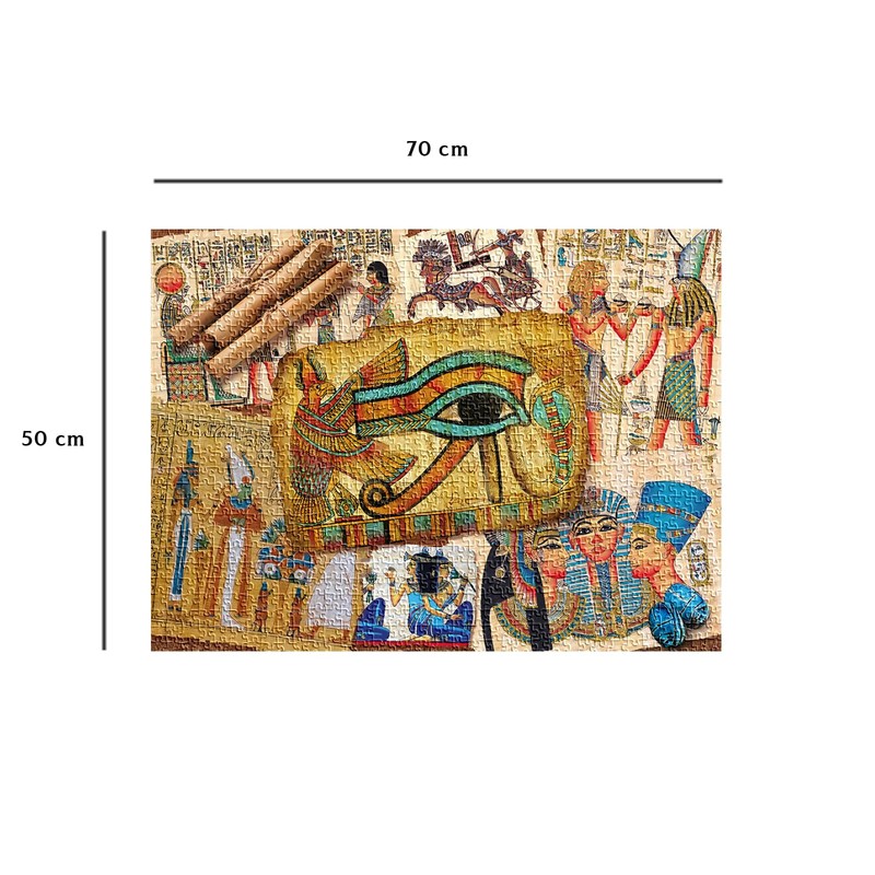 Nathan - Puzzle 1000 Pieces - Ancient Egyptian Papyri -