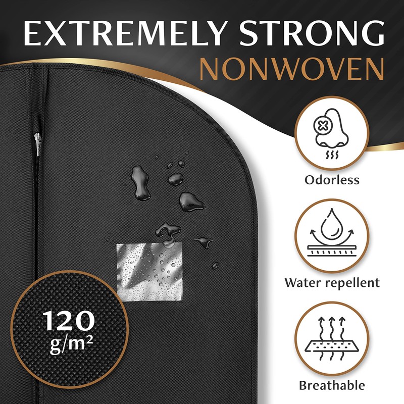 Bruce.® 3x Premium Garment Case - [152x60cm] - Dust Cover