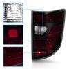 AmeriLite for 2006-2008 Honda Ridgeline Black Bezel Midnight Red OE-Style
