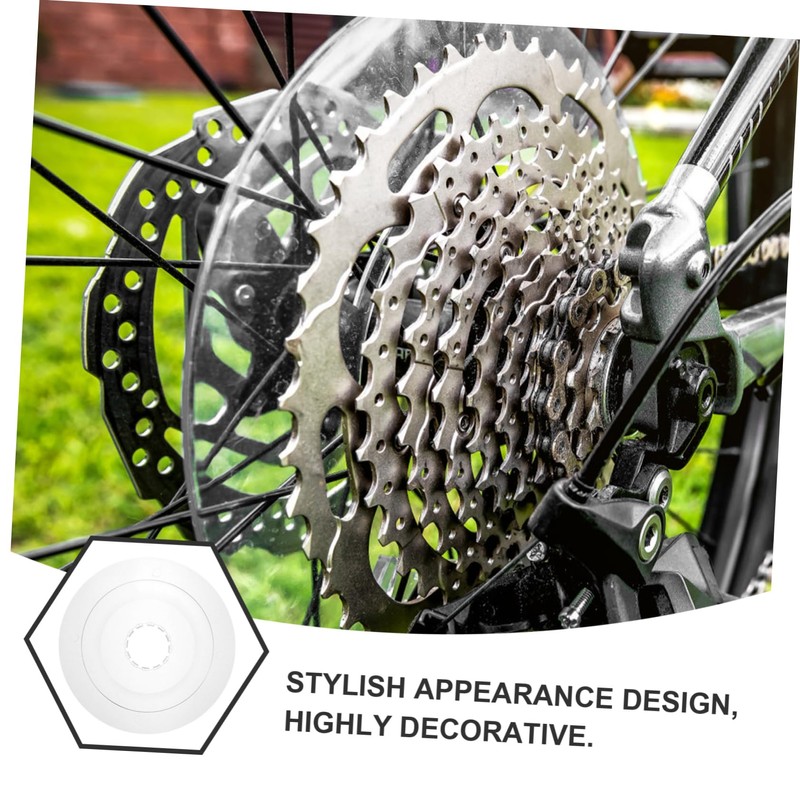 BESPORTBLE 2pcs Bike Chain Guard Mountain Bike Cover Protector Easy