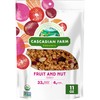 Cascadian Farm Organic Granola, Fruit and Nut Cereal, Resealable Pouch,