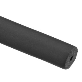 PATIKIL 70.9"L x 5/8"ID x 0.6"T Pipe Insulation Foam Tube, Water Pipe Insulation Tubing Heat Preservation for Plumbing Water AC Pipe Sprinkler Spigot, Black