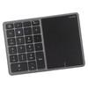 Wireless Numeric Keypad Touchpad Design 22 Keys 2.4G Dual Mode