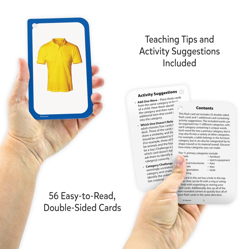 Teacher Created Resources Categories Flash Cards (EP62079)