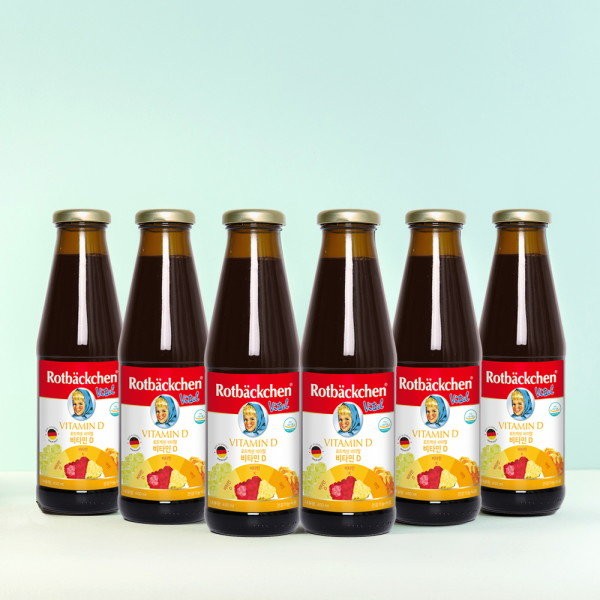 Rotbekschen Vital Vitamin D 6 bottles [approximately 3 months] - Liquid Vitamin D Vitamin K Zinc Sunlight / 로트벡쉔  바이탈 비타민D 6병 [약3개월] - 액상비타민D 비타민K 아연 햇빛