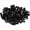 MACHSWON 100pcs Rubber End Caps 5mm Inner Diameter Vinyl Round